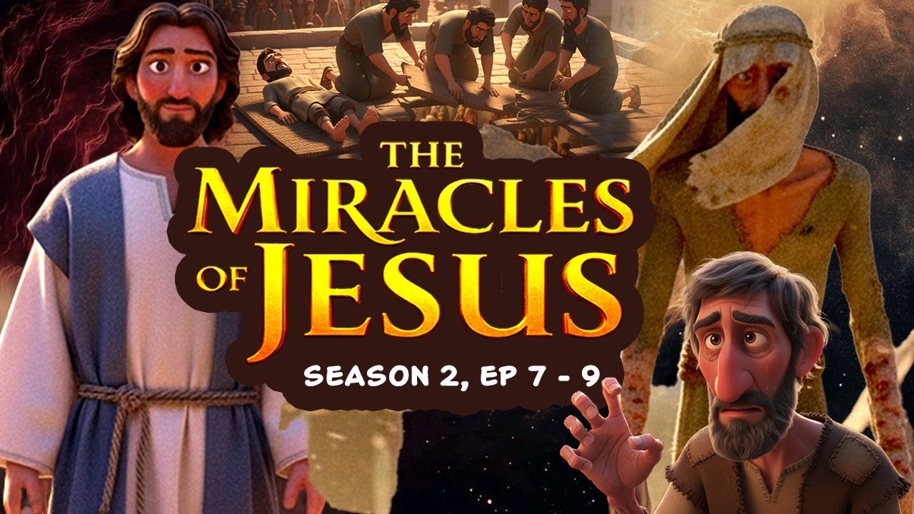 Jesus Healed a Leper, a Paralytic, and a Withered Hand | Miracles of Jesus S2 E 7-9