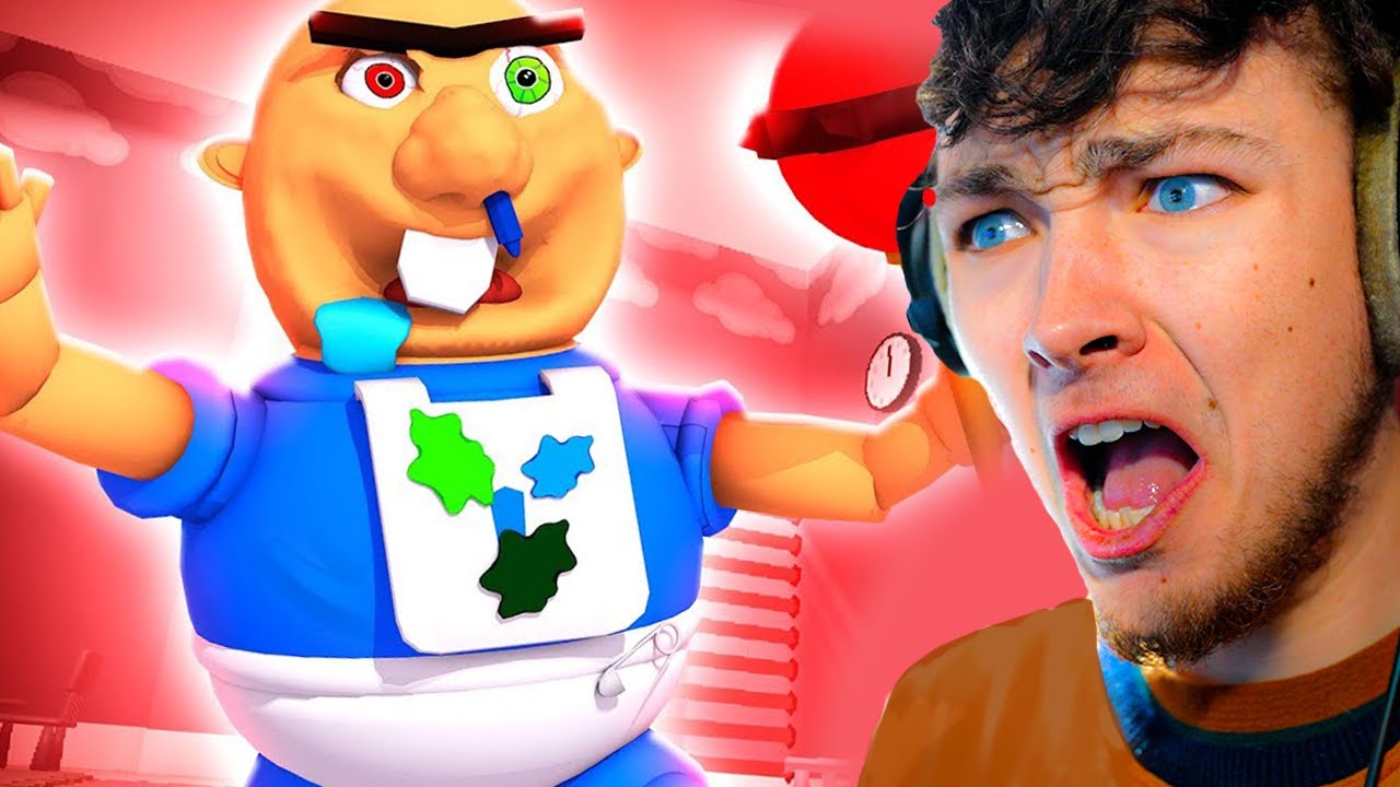 Escaping Baby Bobby's DayCare In Roblox!!
