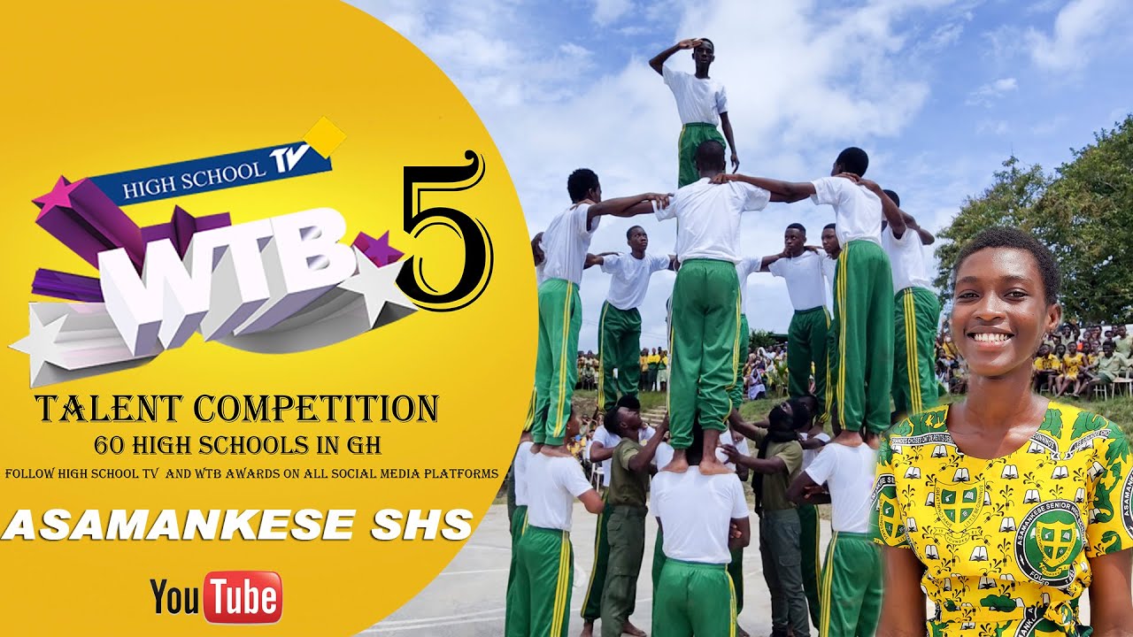 Asamankese SHS. Most discipline & Humble school we have come across on WTB. Amazing talents display.