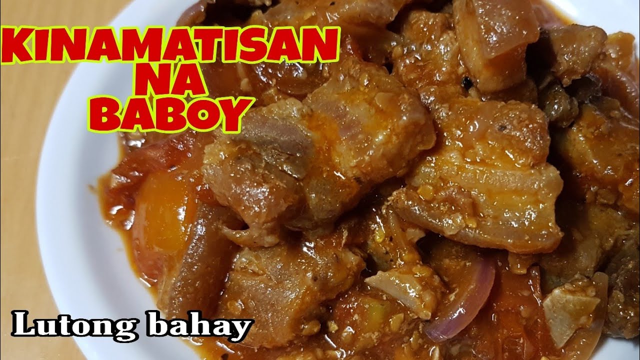 Kinamatisang baboy || How to cook kinamatisang baboy||lutong bahay