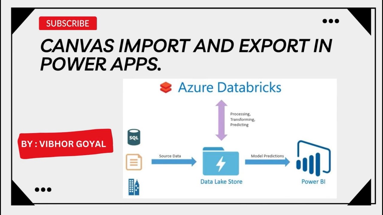 Microsoft Power Apps - Canvas App Export and Import - Live Training Call