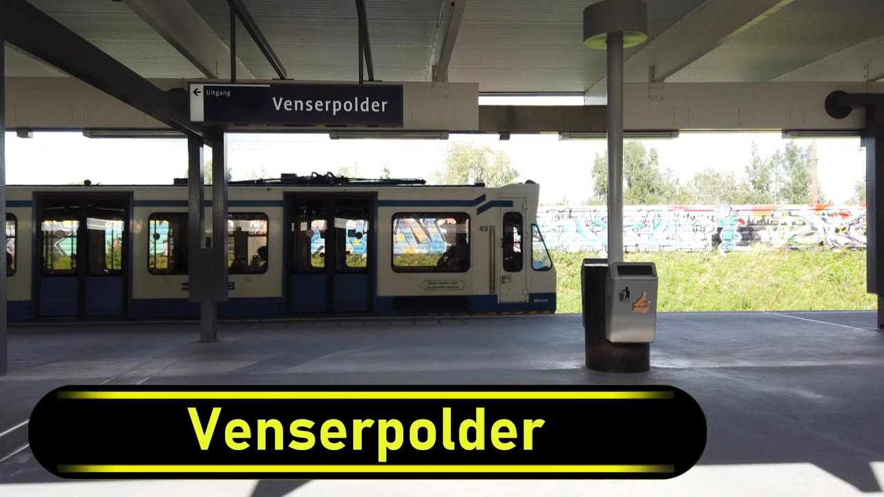 Metro Station Venserpolder - Amsterdam 🇳🇱 - Walkthrough 🚶