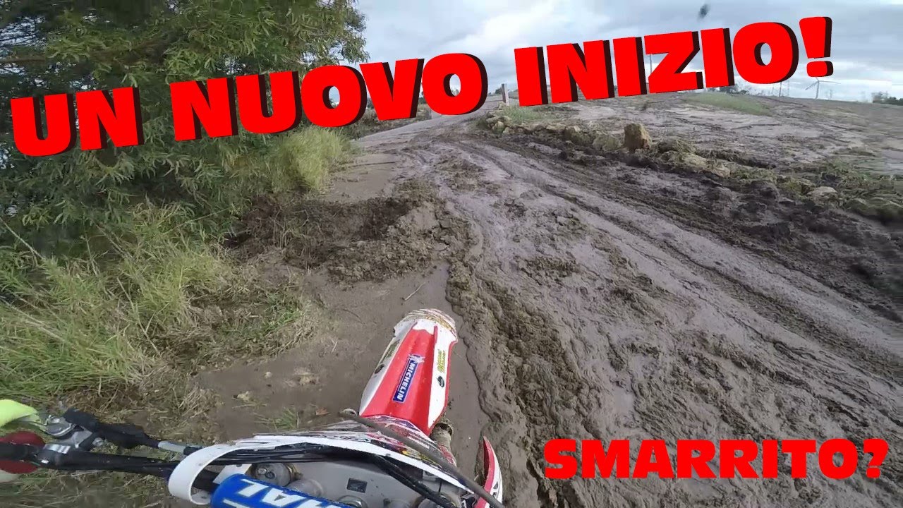 SMARRITO?? UN NUOVO INIZIO! - 1° CROSSVLOG HONDA CRF250