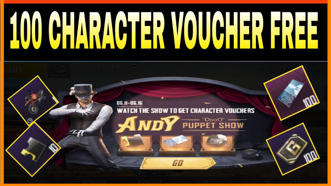 CHARACTER VOUCHER EVENT IS BACK || GET 100 CHARACTER VOUCHER AND MANY MORE REWARDS ||