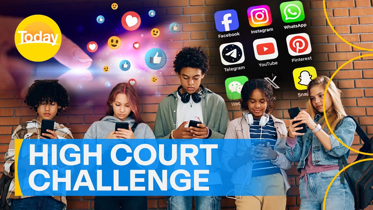 Teens file constitutional challenge to looming under-16 social media ban | Today Show Australia