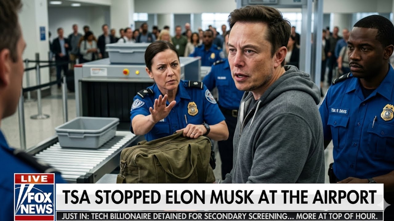 TSA Stopped Elon Musk At The Airport—The Item In His Bag Made The Agents Clear The Terminal