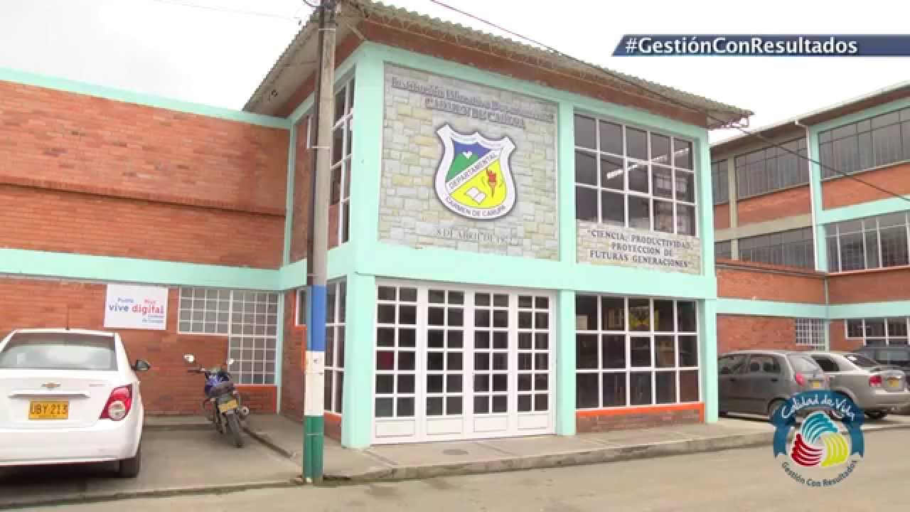 Nuevo Laboratorio para el Colegio de Carmen de Carupa