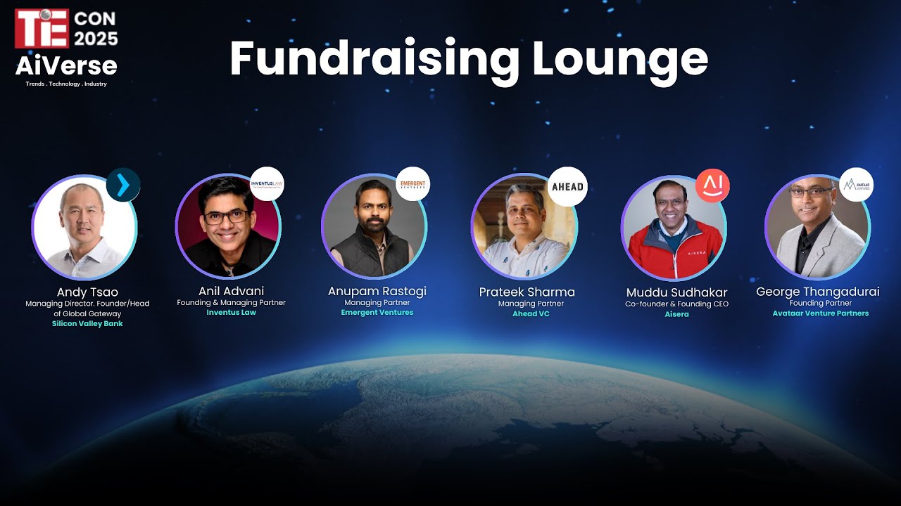 Fundraising Lounge | TiEcon 2025