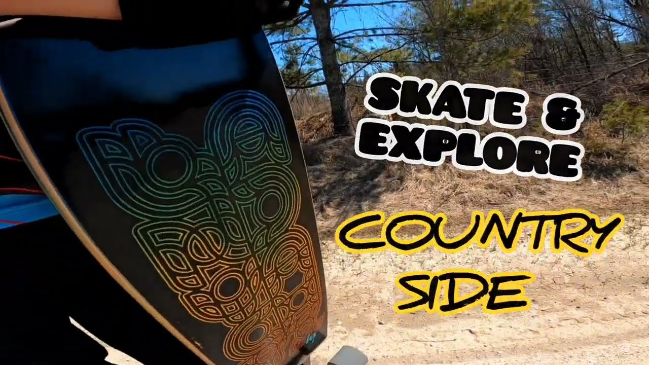 Landyachtz | Top Cat Fade | Countryside #skateandexplore #longboard #landyachtz #topcatfade #dropcat