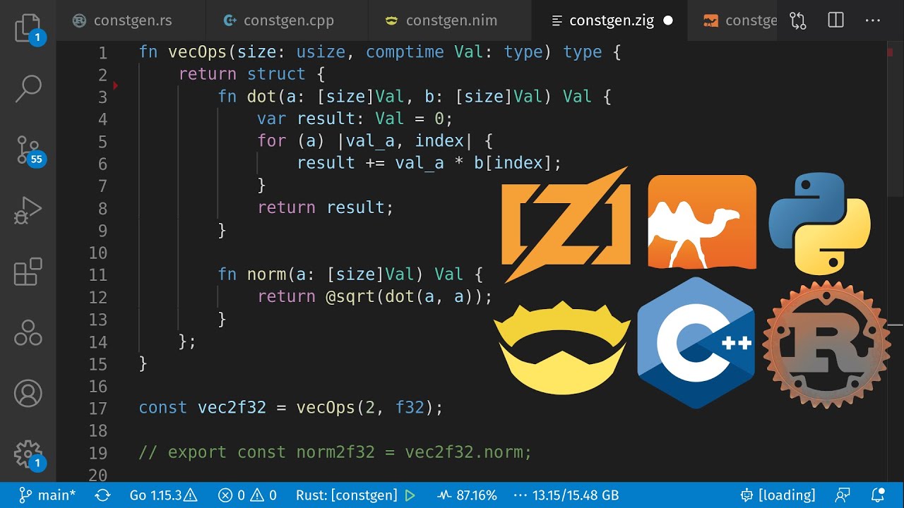 Const generics and compile time code