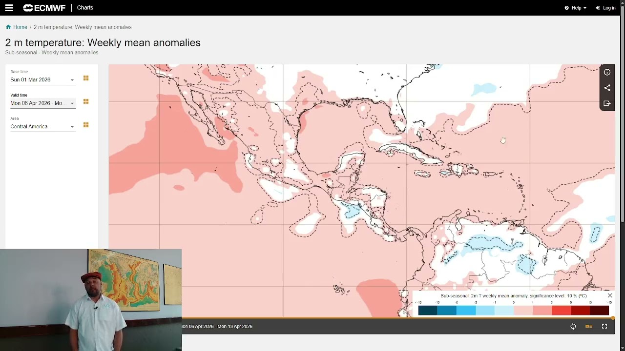 Perspectivas de las condiciones atmosféricas y oceanográficas en Costa Rica (estación seca 2026)