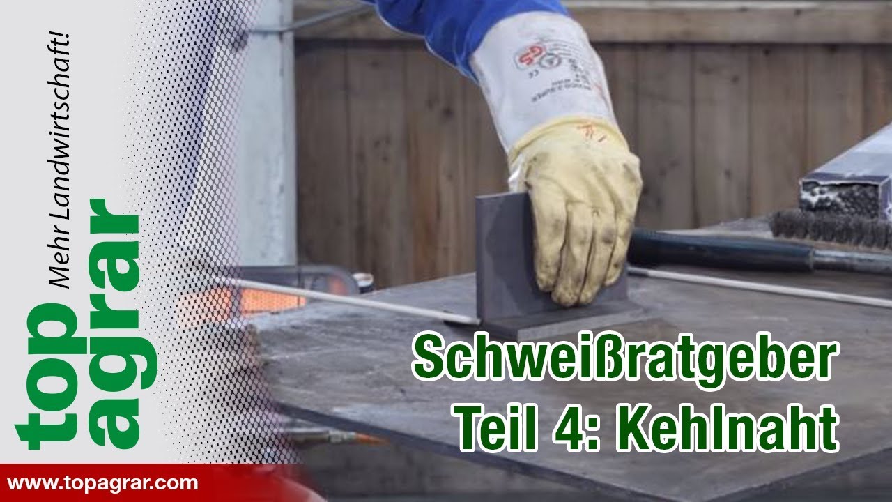 Tutorial Videoratgeber - Schweißen mit Christoph - Teil 4: Kehlnaht