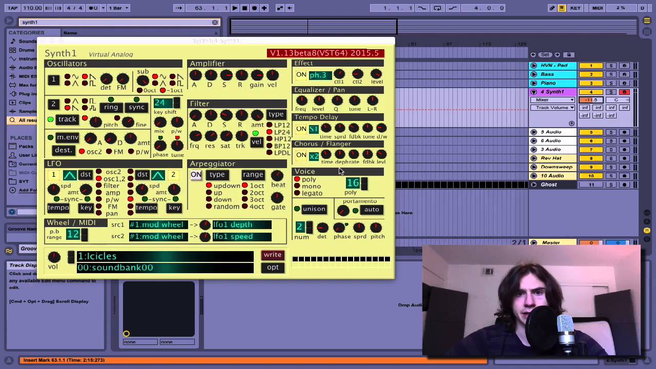 How to get Analogue Synth Sounds in Ableton (Synth1)