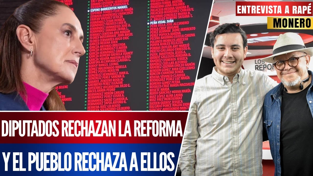 NO TRAICIONARON A LA PRESIDENTA TRAICIONARON AL PUEBLO VOTANDO EN CONTRA: MONERO RAPÉ