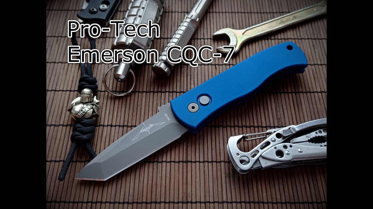 Pro Tech Emerson CQC 7 - тактический EDCшник.