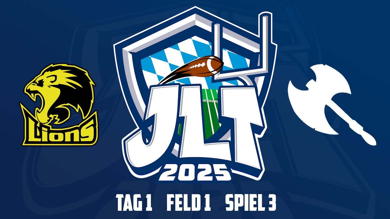 🔴🏈 LIONS 🆚 WARRIORS| JLT2025 | Baden-Württemberg vs Bayern #americanfootball #afvd #livestream