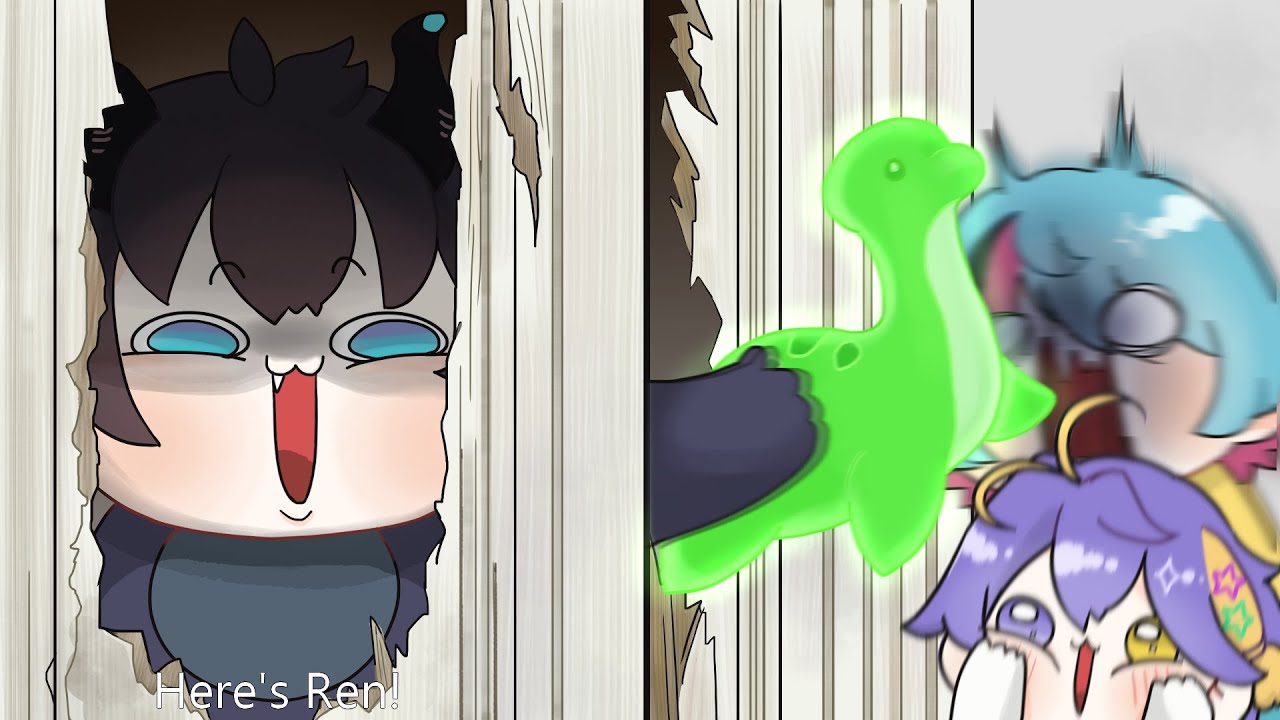 【NIJISANJI  EN /にじさんじ /彩虹社】[ Animatic ] Wanna see my glow in the dark dinosaurs?🦕【ILUNA】