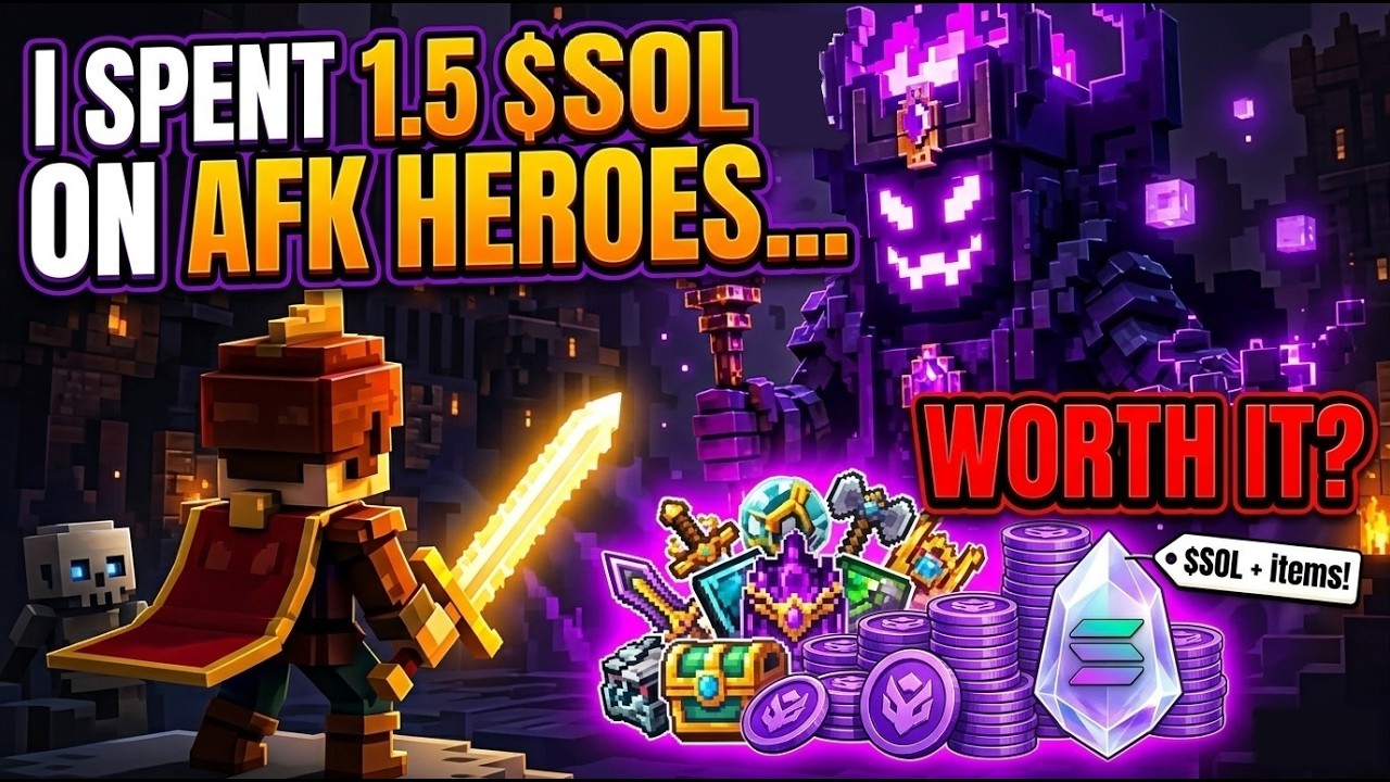 I Spent 1.5 $SOL on AFKHeroes &mdash; Is This Solana Crypto Web3 Game Worth It?