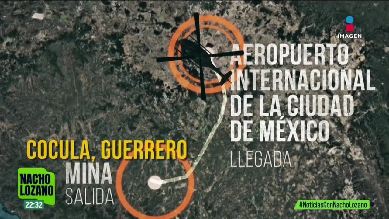 Helicóptero que transportaba oro se estrelló en el Edomex; se desconoce el paradero de los lingotes
