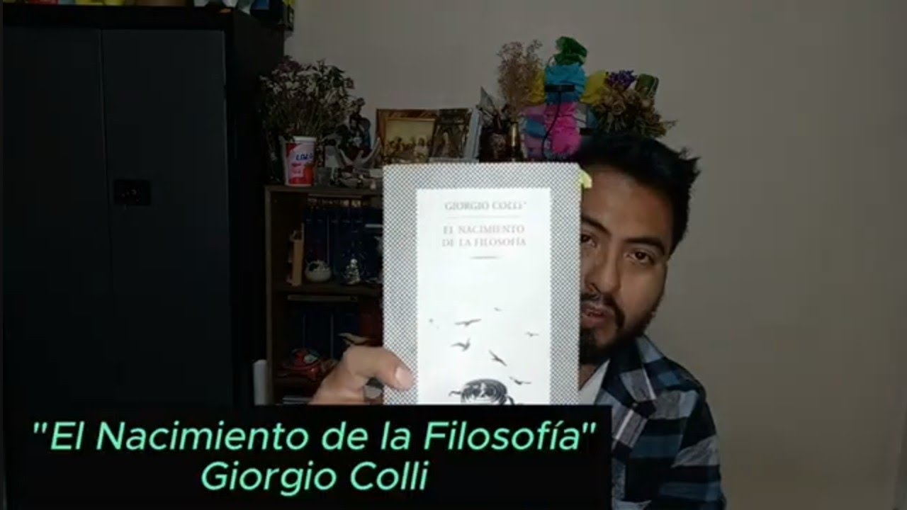 El nacimiento de la filosofía, Giorgio Colli. Capitulo 1