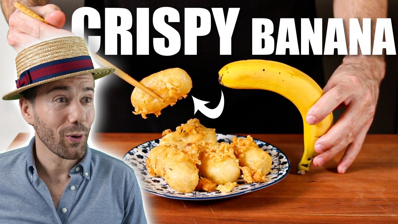 3 IMPORTANT Tips for Crispy Banana Fritters | Fried Bananas AKA Goreng Pisang Recipe
