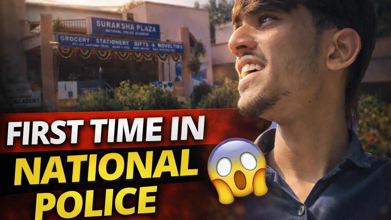 Police academy aagye 😳 | Thevloggerriyan 