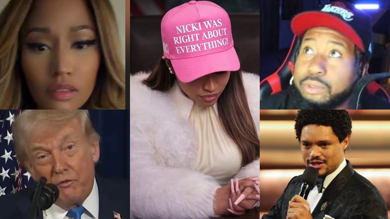 Nicki applying pressure! Akademiks reacts to Nicki Minaj responding to Trevor Noah’s Grammy Jokes!
