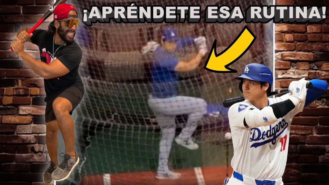 RUTINA DE BATEO DE SHOHEI OHTANI