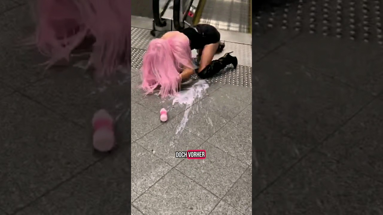 Mit diesem geheimen Trick ⚠️🙀kannst du jede Rolltreppe stoppen!