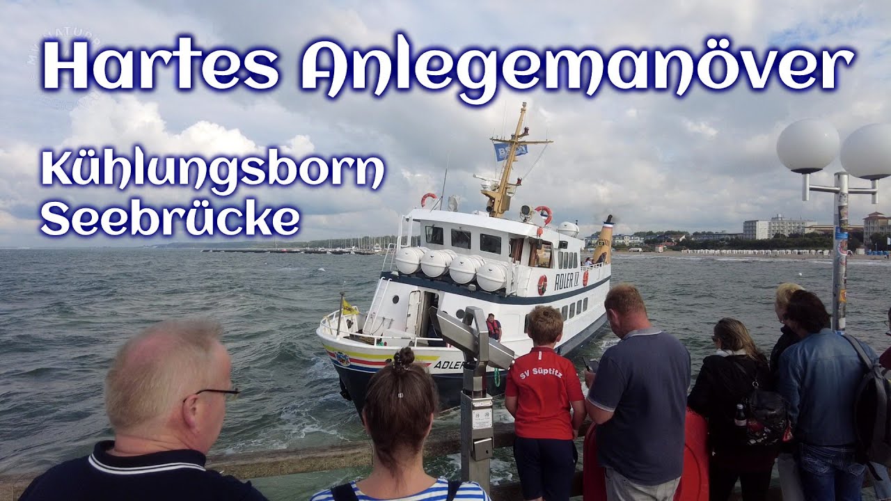 Hartes Anlegemanöver - Kühlungsborn