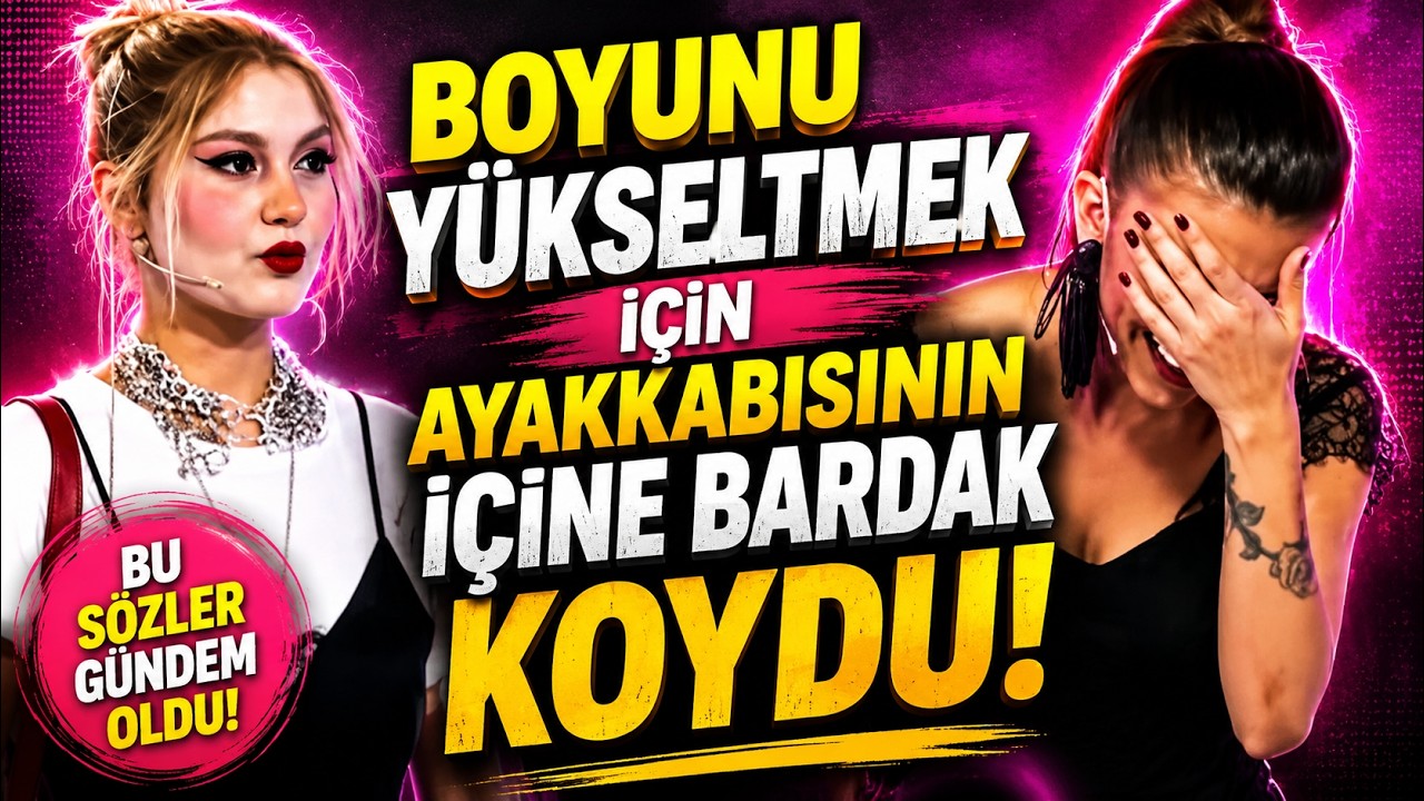 Bahar Candan Ayakkabısının İçine Bardak Koydu ,Yok Artık Dedirtti