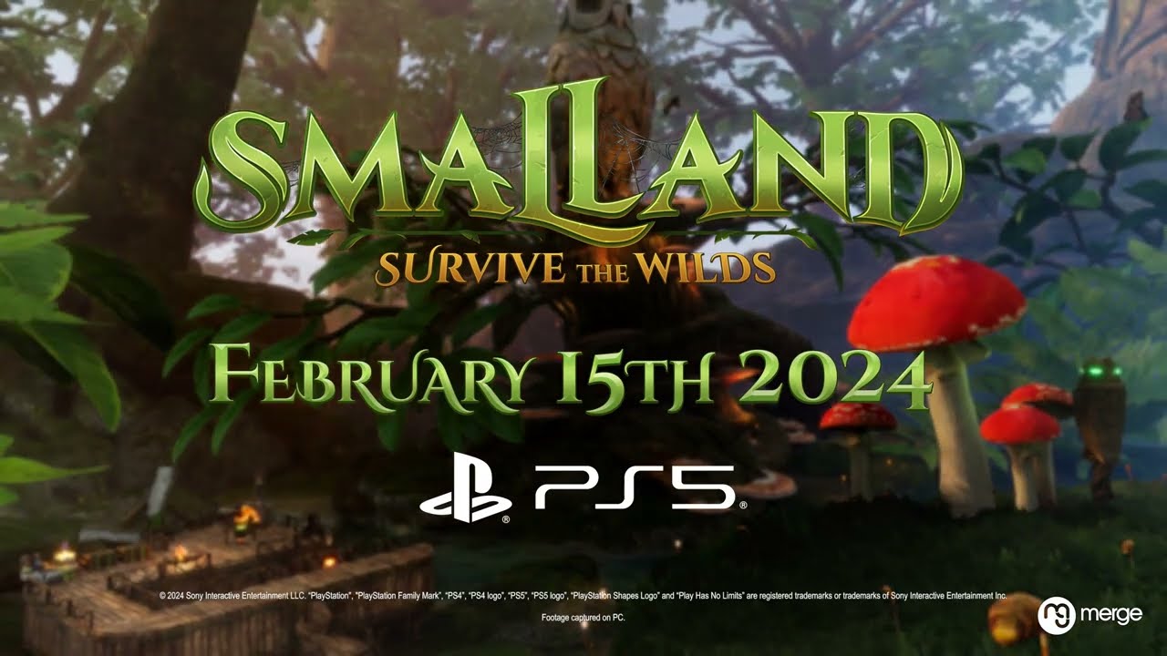 Smalland  Survive the Wilds   Release Date Announcement Trailer   PS5 Games