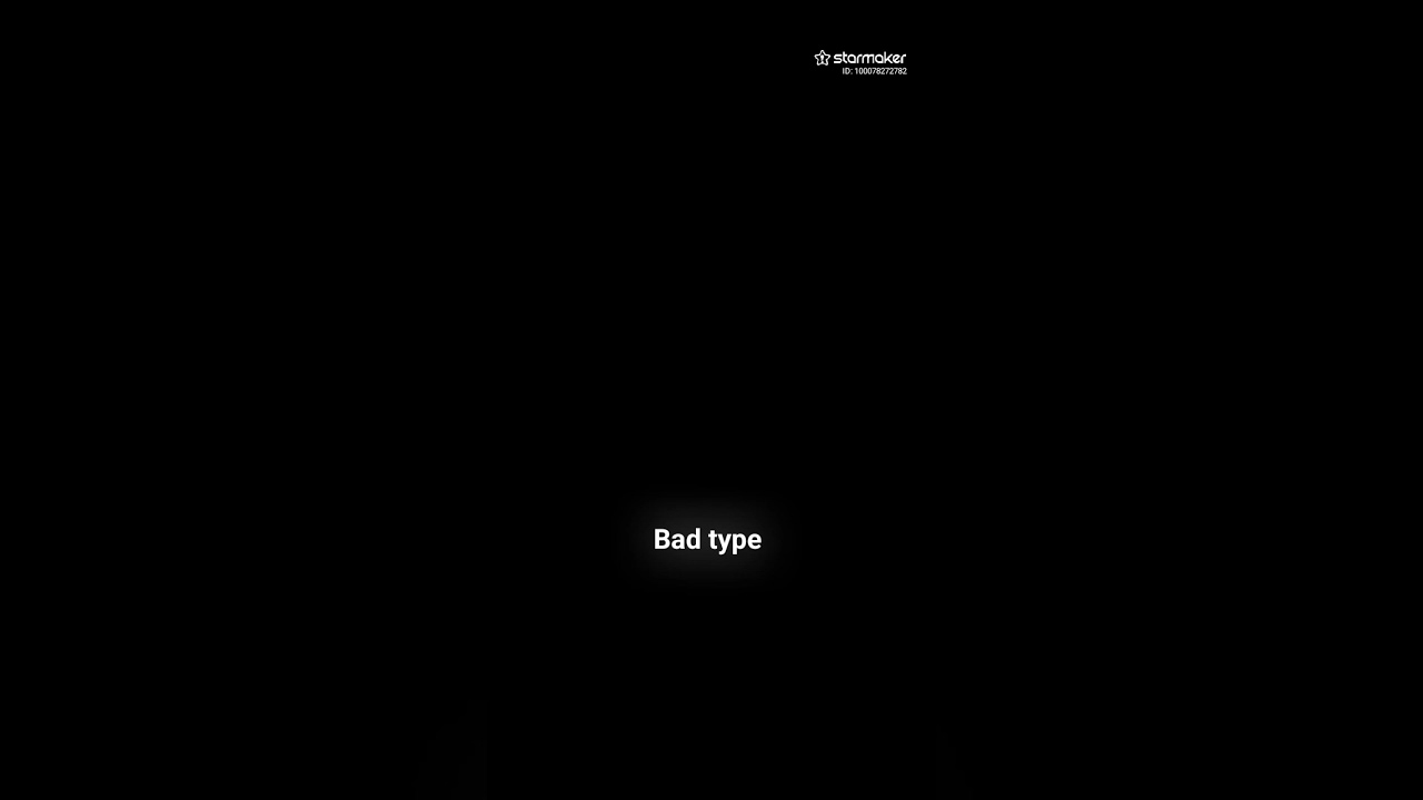 Bad Type is so addictive! Post your own cover on StarMaker now!