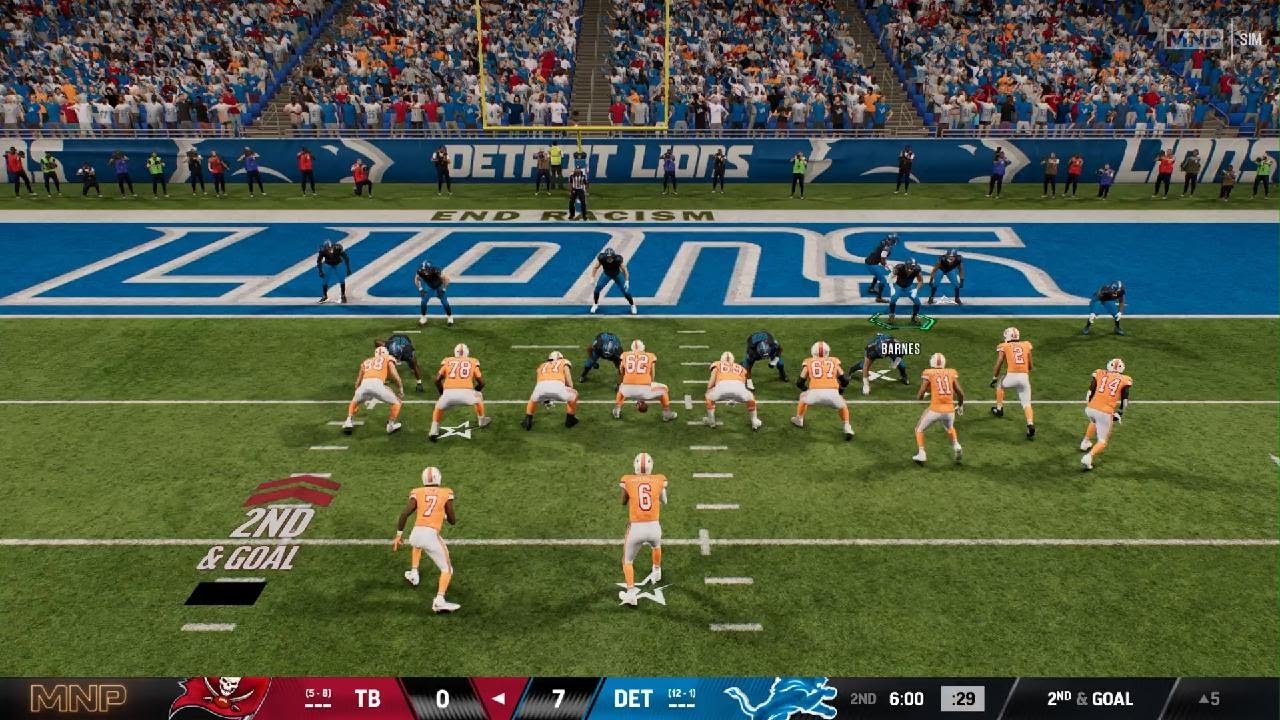 Lions vs Buccaneers week 15