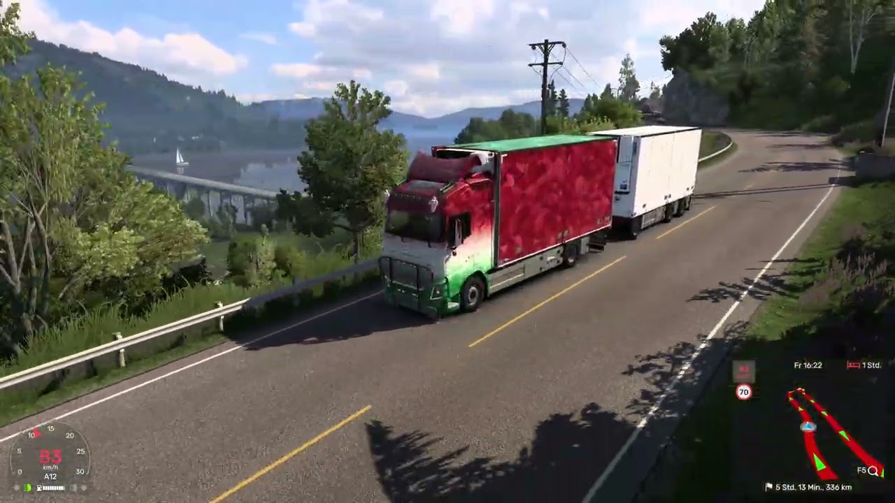 Euro Truck Simulator 2 ab nach Tromsö