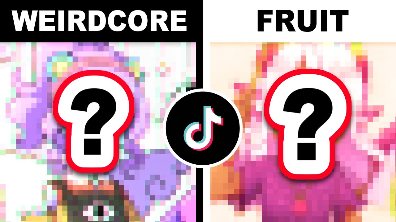 👁️ Designing OCs Using WEIRD TikTok Art Challenges! 🍉