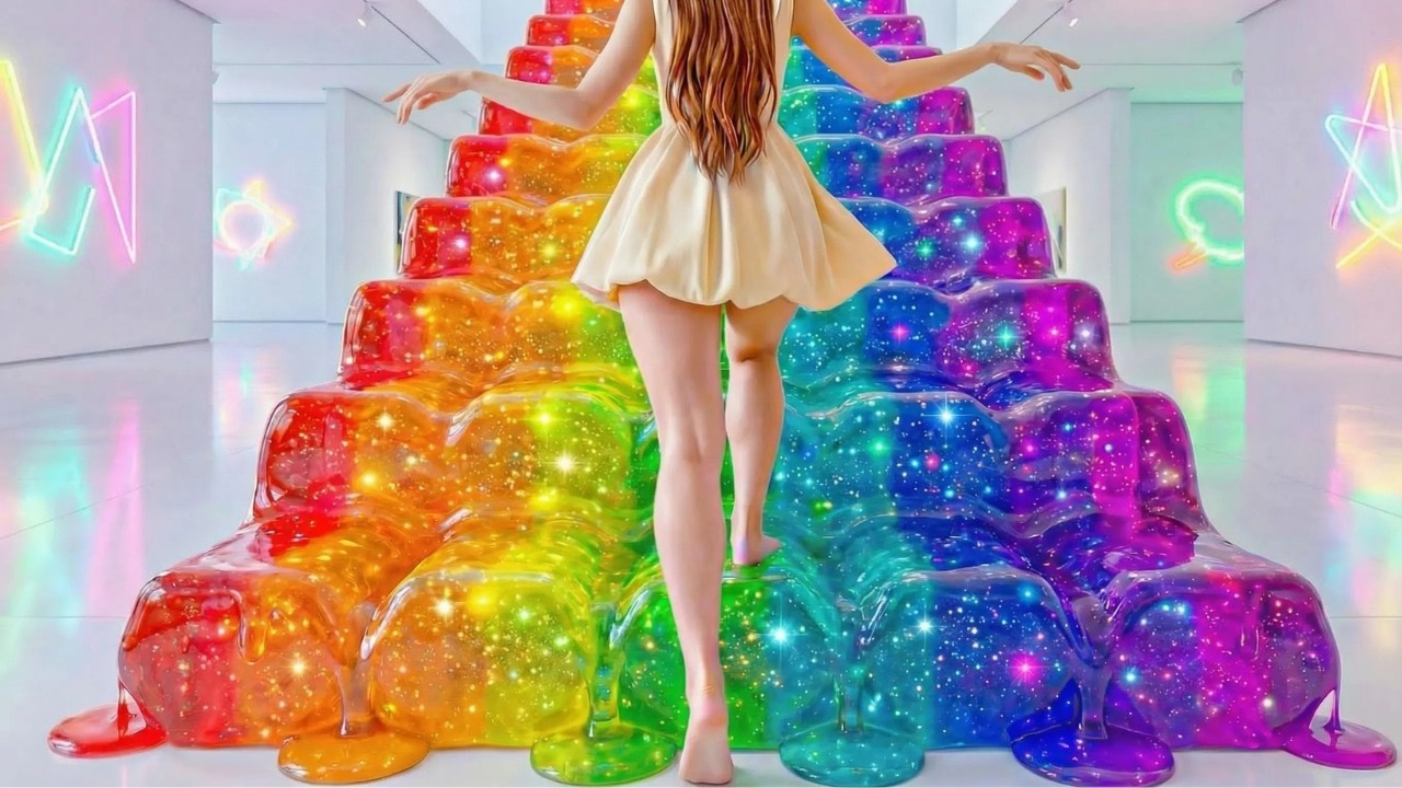 Which Unreal AI Staircase Feels the Most Hypnotic to Watch at Night? ✨🌙 Visual ASMR