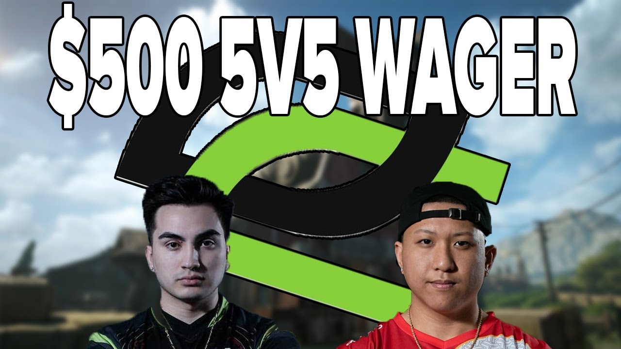 GoW4 5V5 $500 WAGER VS OPTIC XPLOSIVE, OPTIC SUMUNS, RUSHIEZ GG