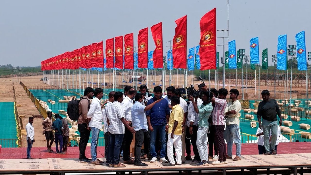 🔴நேரலை 18-02-2026 | மாற்றத்தை விரும்பும் மக்களின் மாநாடு திடலை பார்வையிட்ட நேரில் சீமான்! #திருச்சி