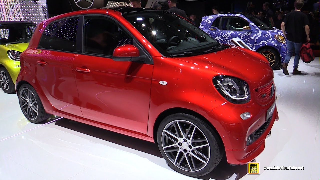 2017 Smart ForFour Brabus Xclusive - Exterior and Interior Walkaround - 2016 Paris Motor Show