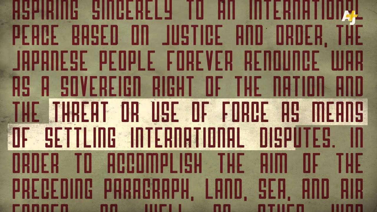 Japan's Pacifist Constitution Explained