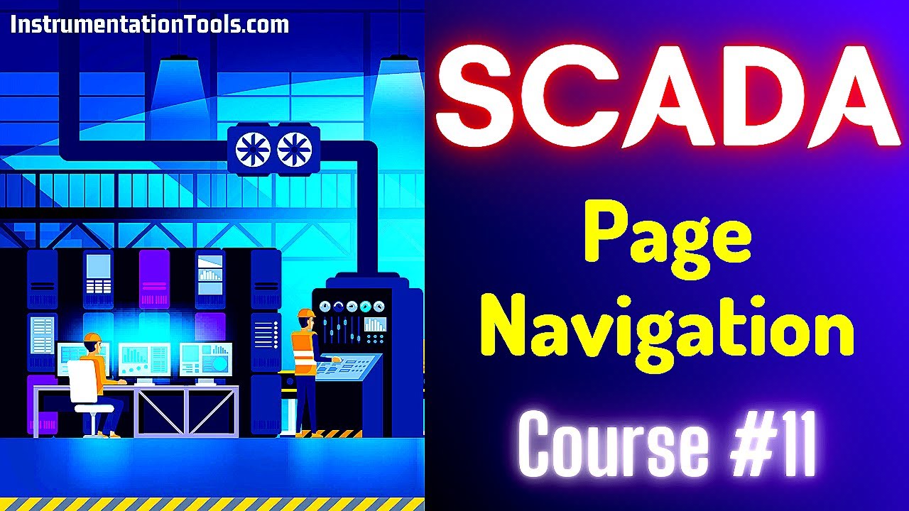 SCADA Tutorial 11 - Page Navigation in SCADA Graphics