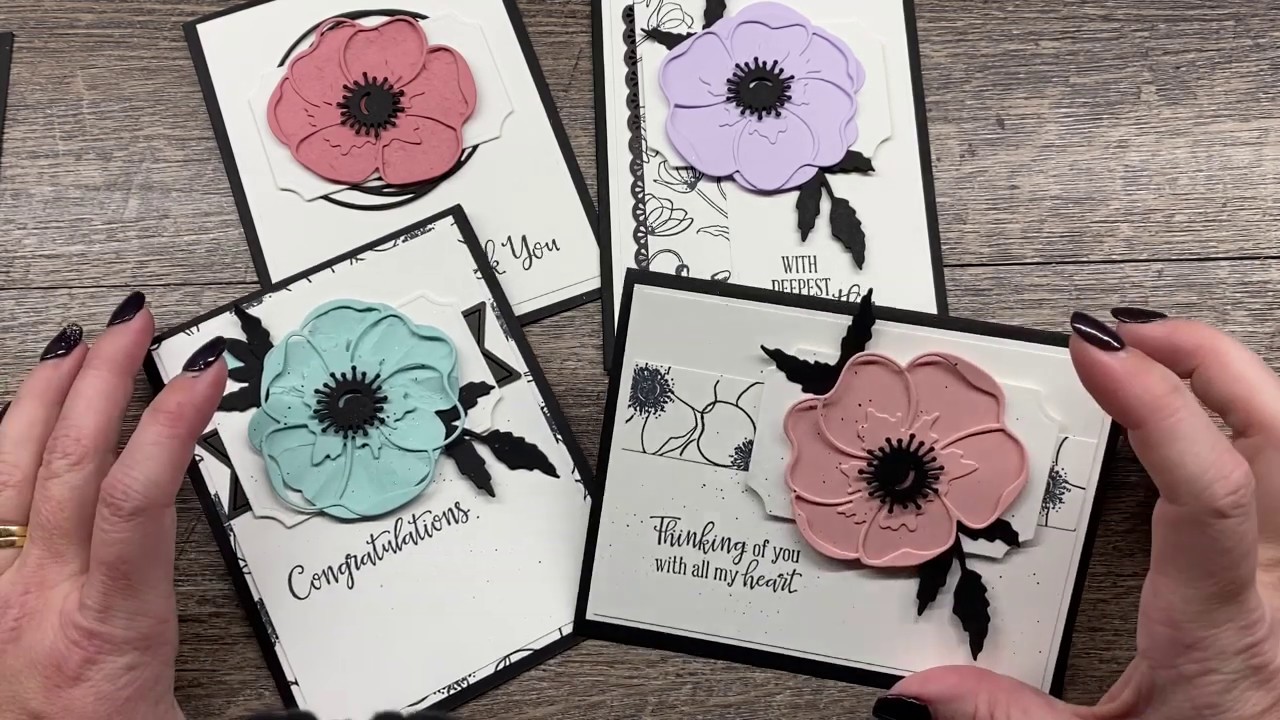 Tips and Tricks for making Poppy Cards