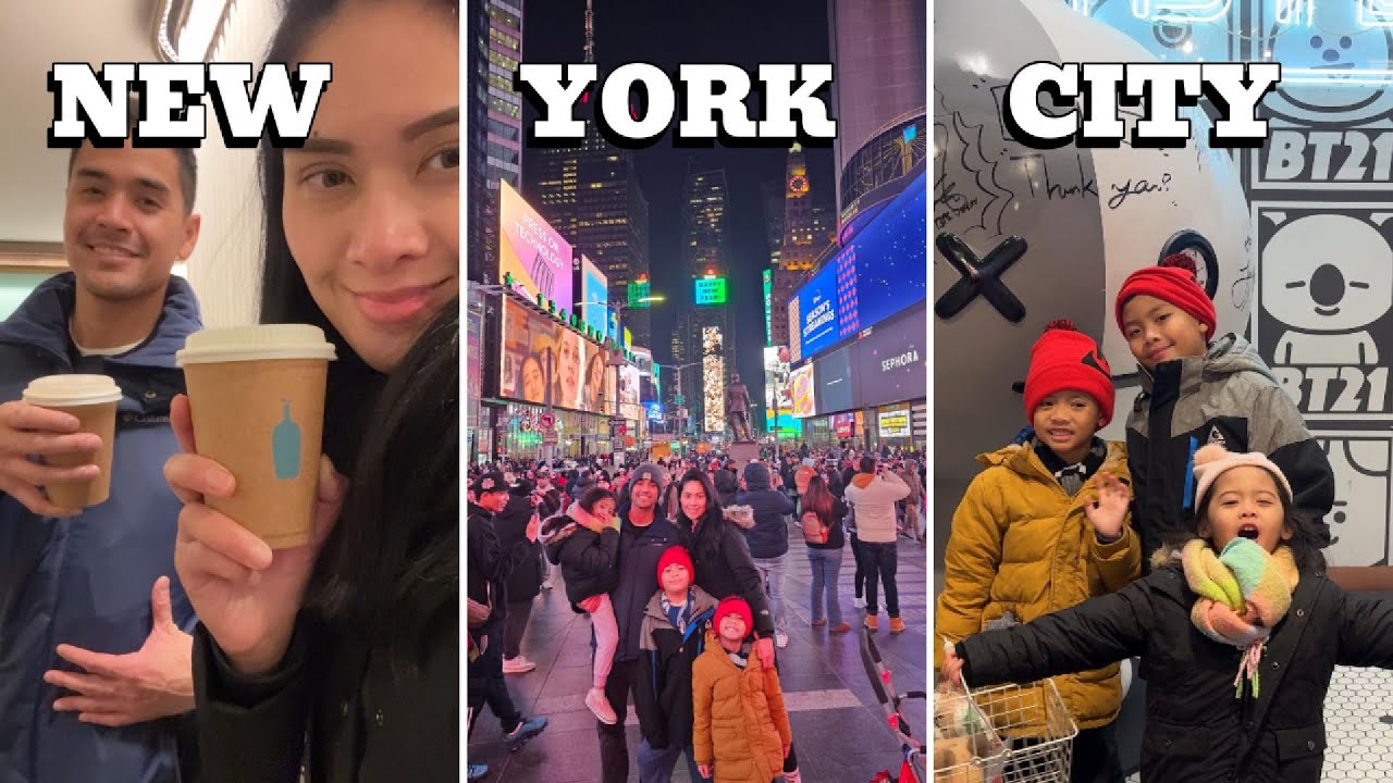 VLOG#61  A DAY IN NEW YORK CITY!🗽🥯