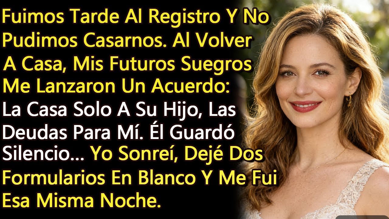 No Llegamos A Casarnos… Y El “Acuerdo” De Mis Suegros Me Hizo Irme Esa Noche