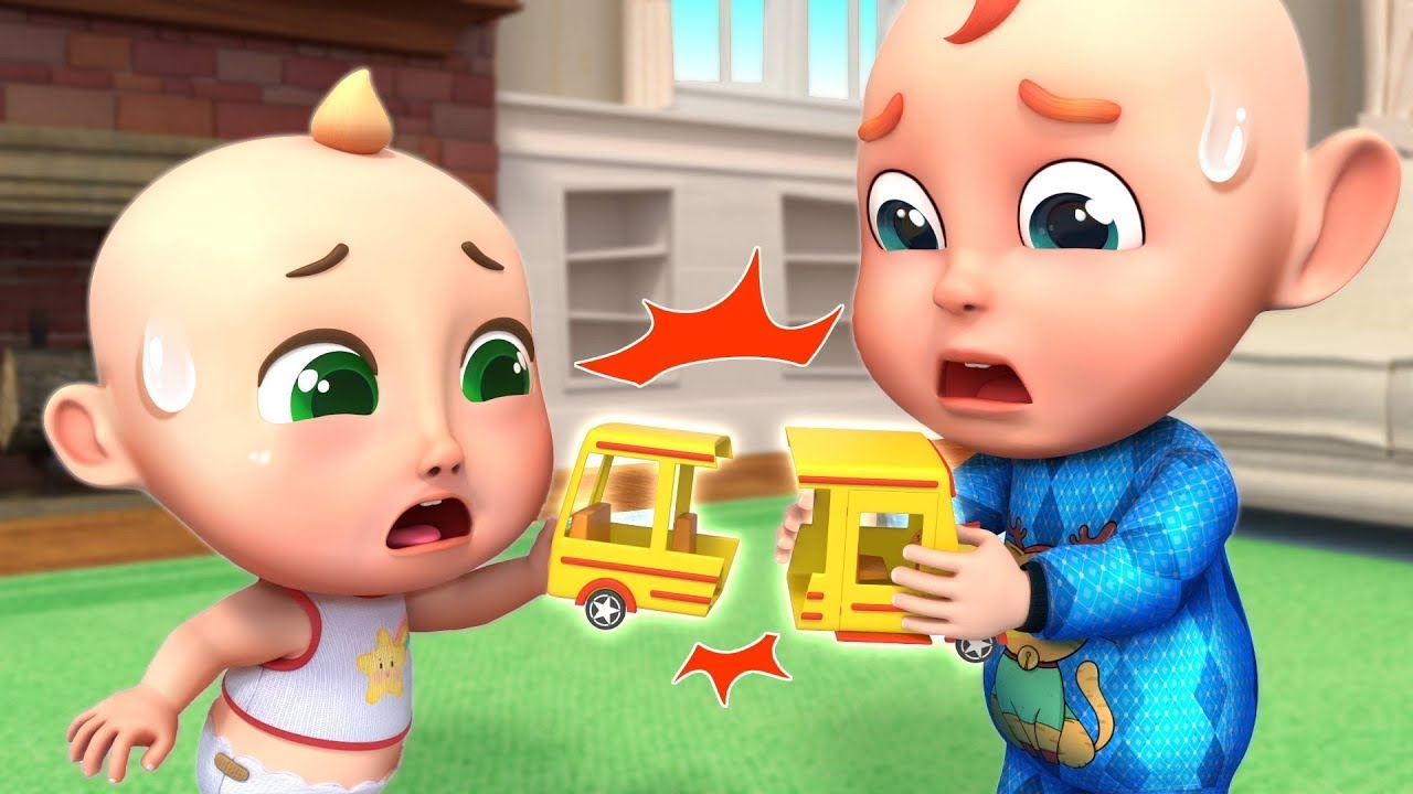 Baby Care Song 👶 | Sharing Is Caring | Vehicles Colors 🚓 | Fruits & Safety Song for Kids