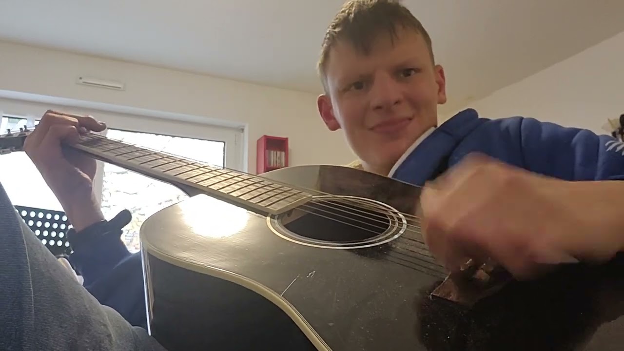 Mein neues gitarrenvideo ist drausen viel spas beim anschauen