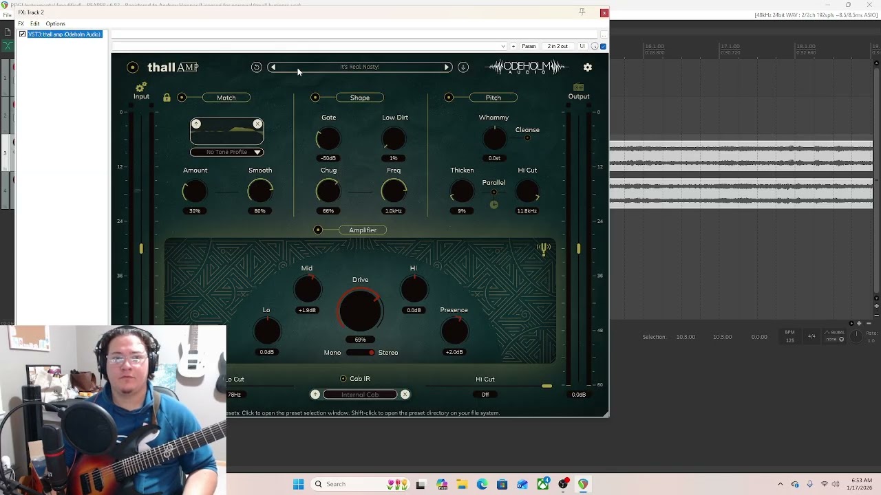 Working on some Nasty Riffage!