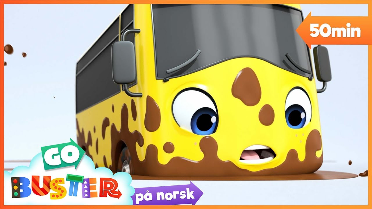 Står fast｜Go Buster Norsk｜Tegnefilmer for barn