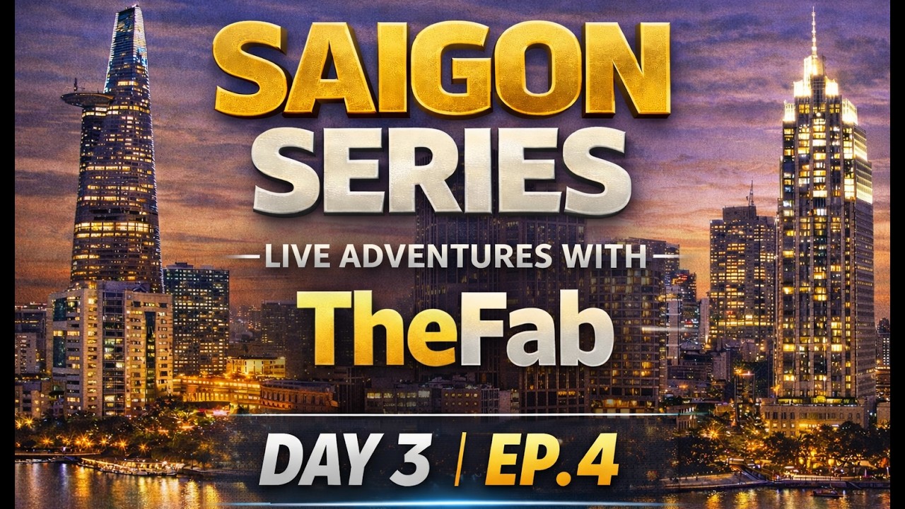 SAIGON LIVE Day 3 (Ep.4) 🇻🇳 Nguyen Hue & Cafe Apartments 🎙️ EN / ES #vietnam #irl #livestream